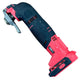 CRAFTSMAN V20 Cordless Variable Speed Oscillating Multi-Tool w/ Battery (CMCE500) Red and black oscillating tool on a wooden surface