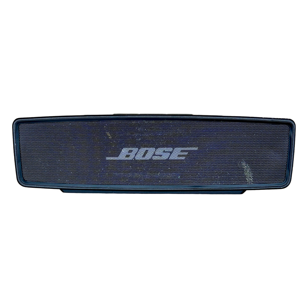 BOSE SoundLink Mini II Special Edition Portable Bluetooth Speaker Bose speaker on a wooden surface