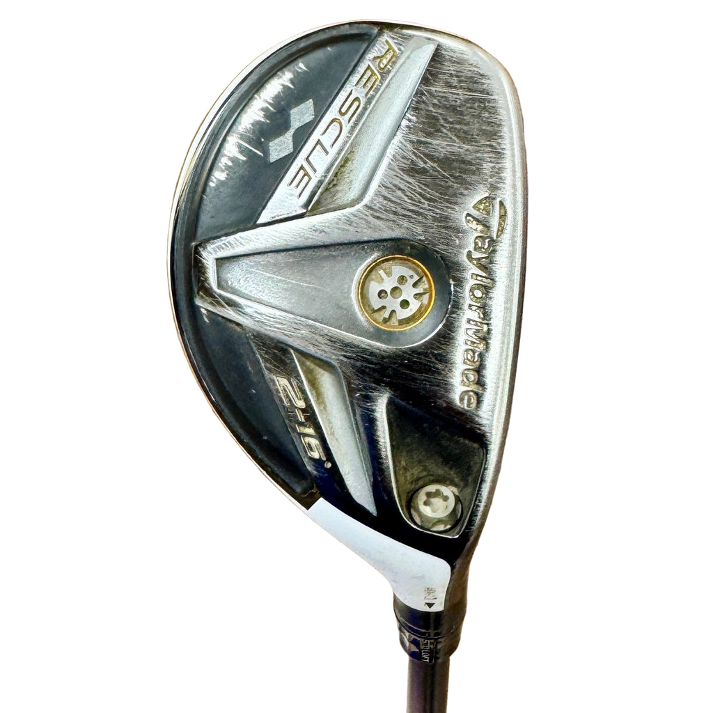 TaylorMade RESCUE FCT 2 Hybrid RH Golf Club Golf club head with 'Eliit' branding on a white background