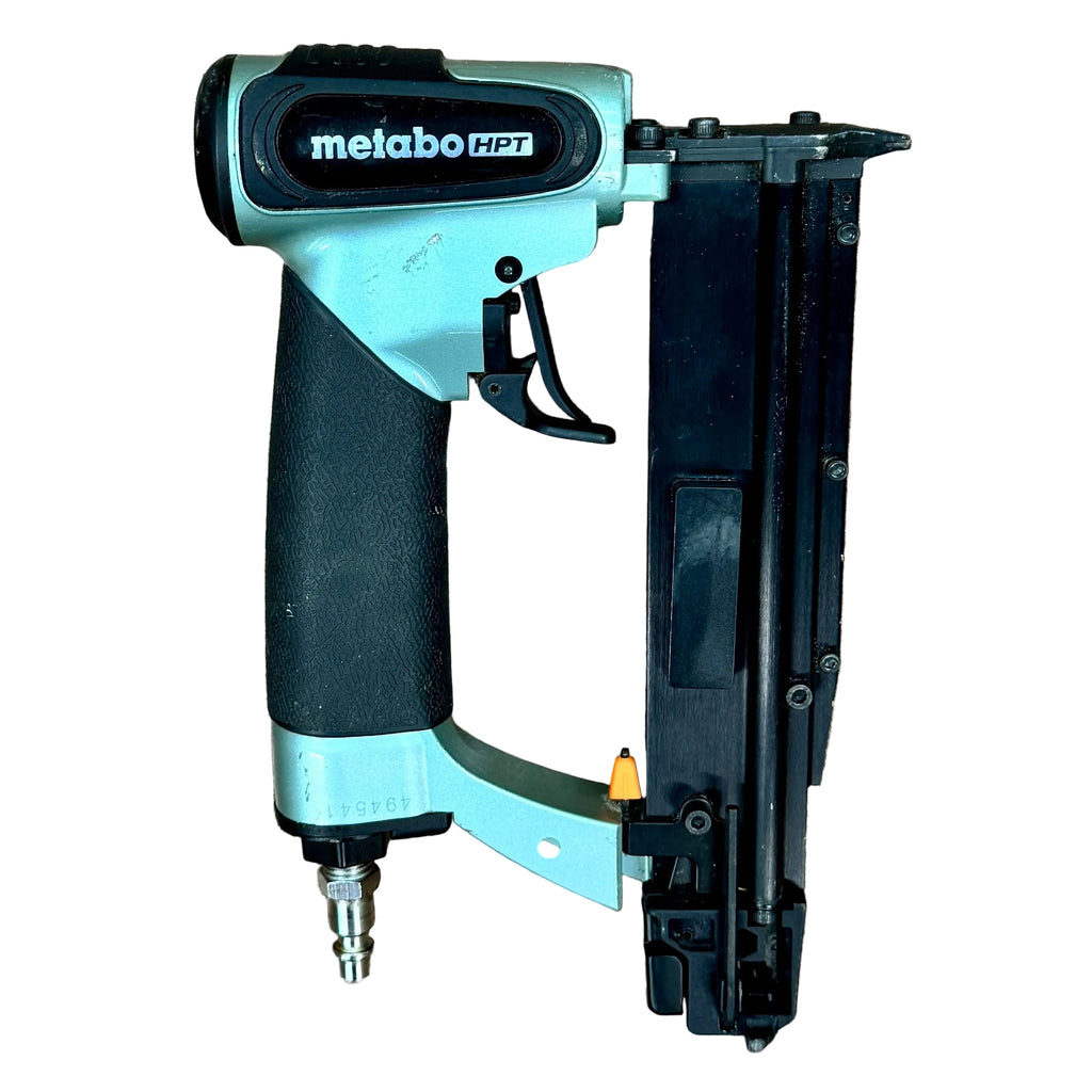 Metabo HPT 23-Gauge 1-3/8" Pneumatic Micro Pin Nailer w/ Hard Case (NP35A) Metabo HPT nail gun on a white background