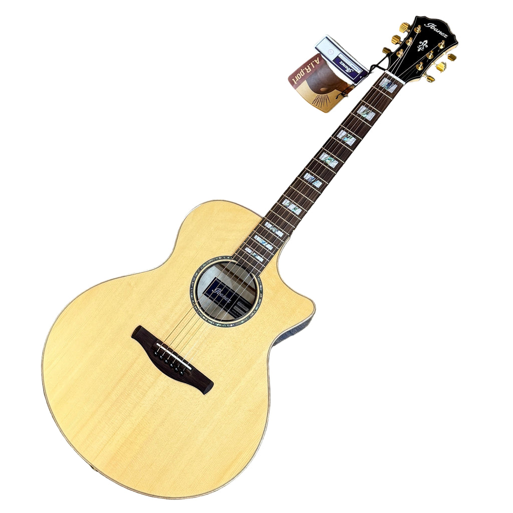 Ibanez AE390-NTA Acoustic-Electric Guitar w/ Hard Case