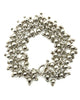 .925 Sterling Silver 72G Cha-Cha Bead Fringe Bracelet