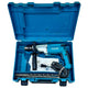 Makita 6.6-Amp 3/4" Corded Hammer Drill w/ Hard Case (HP2050) Makita drill in a blue case on a wooden floor