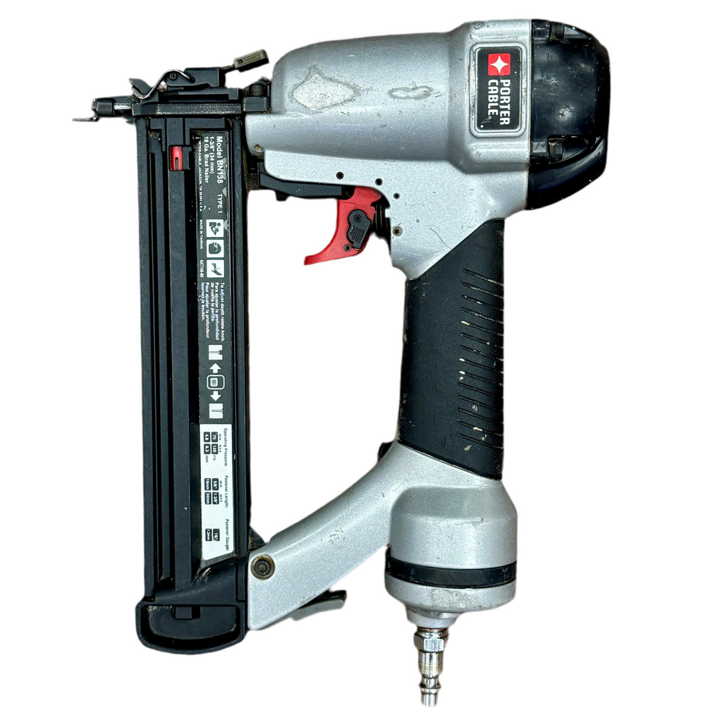 porter-cable bn138 Pneumatic nail gun with visible brand logo on a white background
