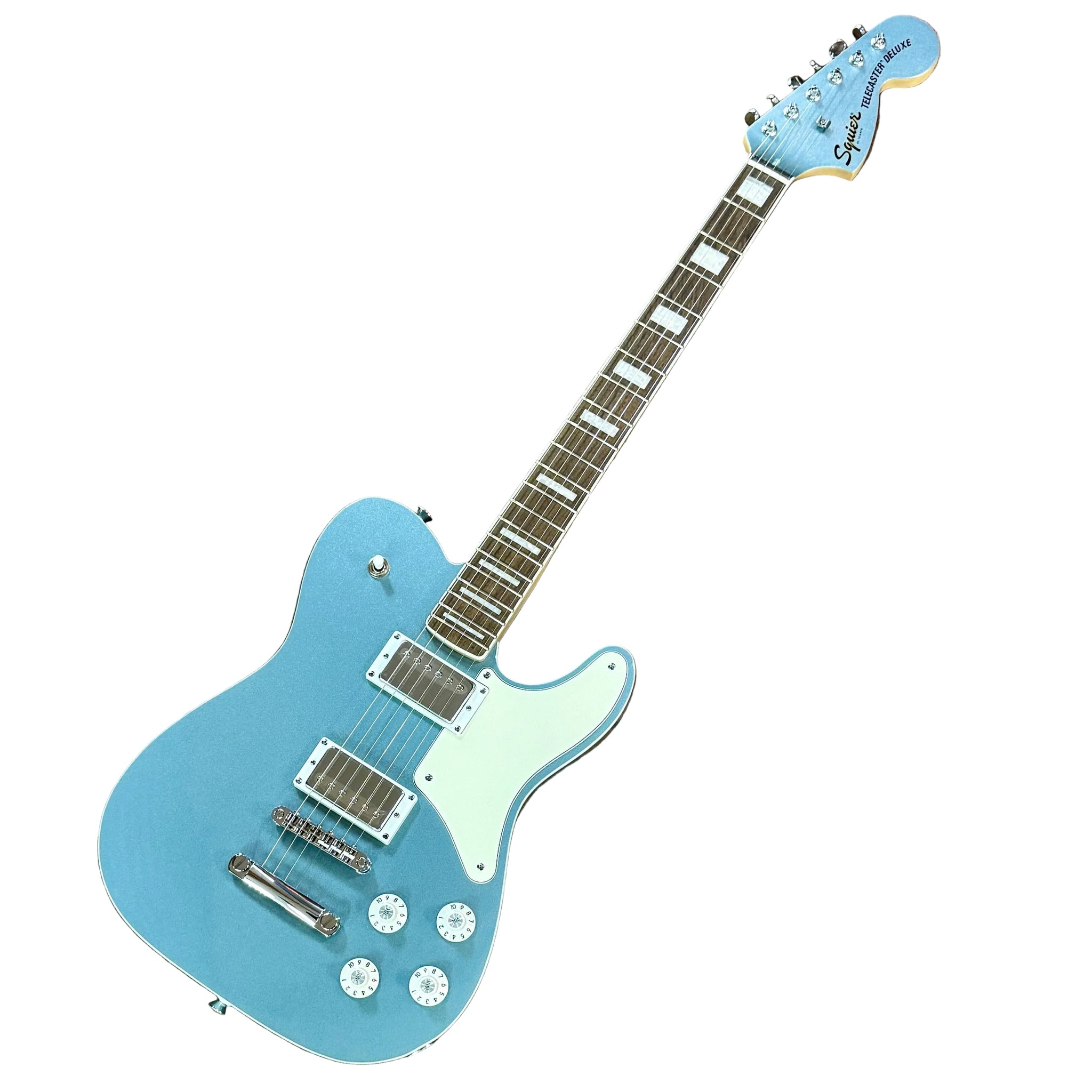 Squier Telecaster ライトブルー Fender Squier Limited Edition Paranormal Troublemaker Telecaster Delux