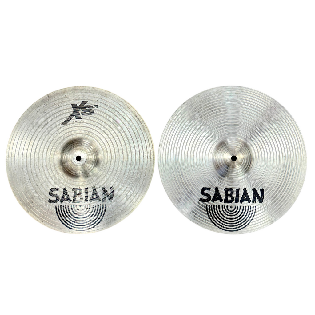 Sabian XS20 14" Hi-Hat Cymbals (Top & Bottom)