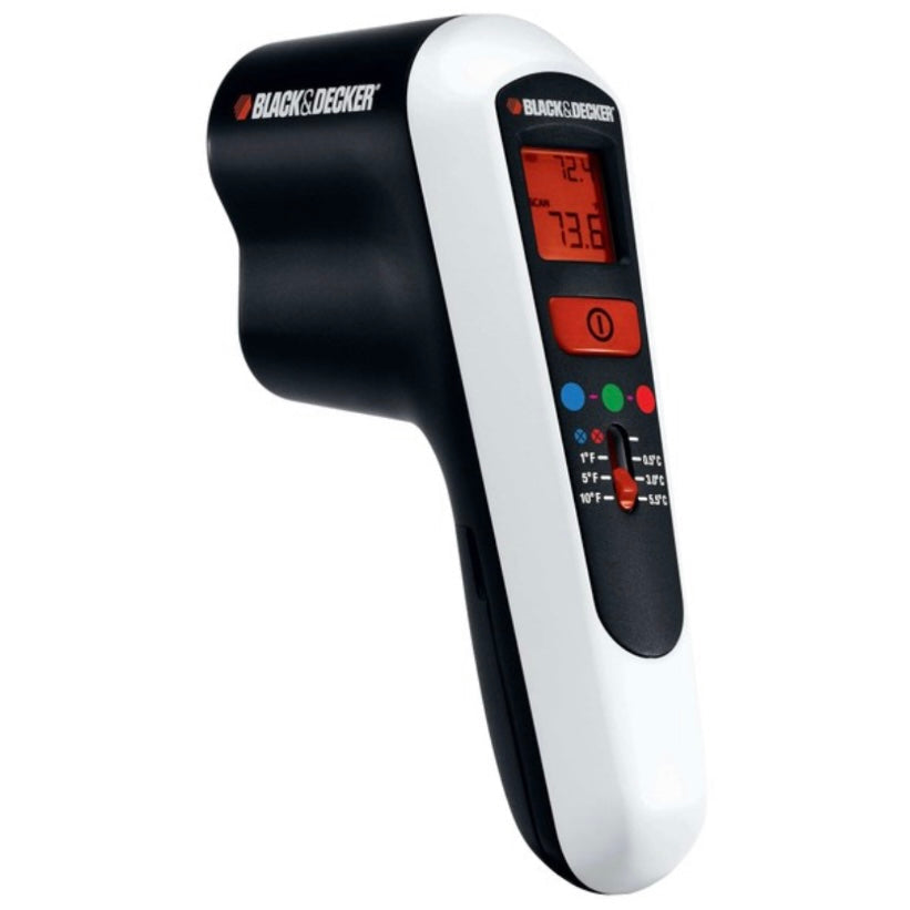Black and Decker digital thermometer on a white background