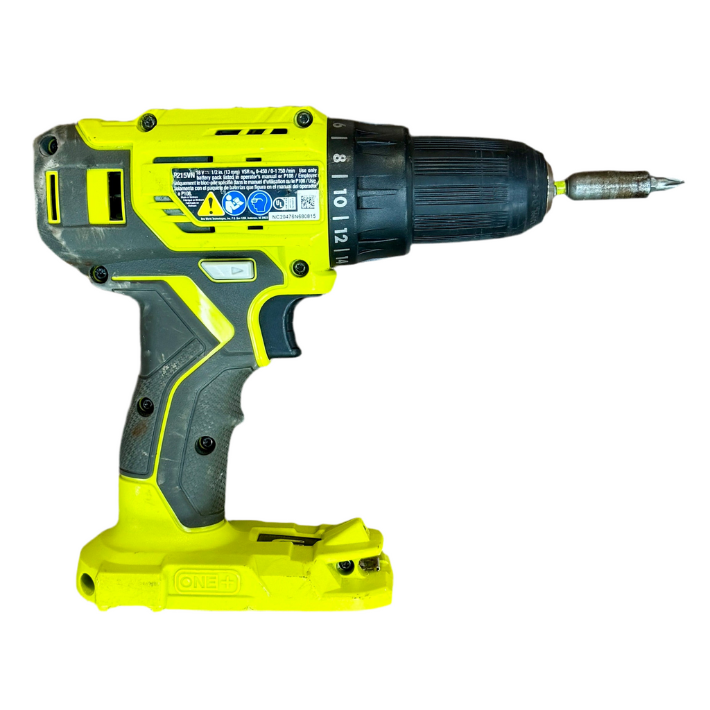 RYOBI ONE+ 18V 1/2" Cordless Drill/Driver (P215VN) back
