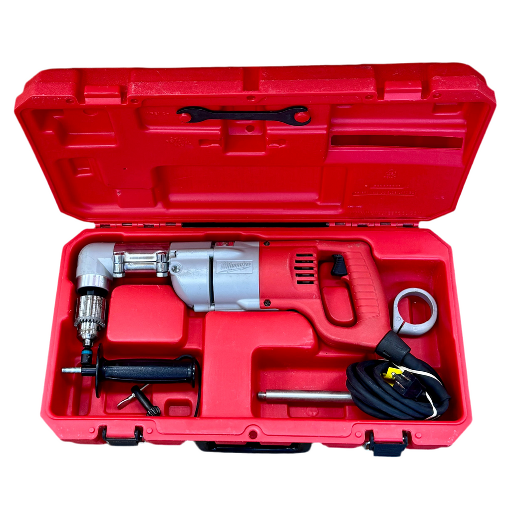 Milwaukee 7-Amp 1/2" Corded Right-Angle Drill w/ Hard Case (1107-1)