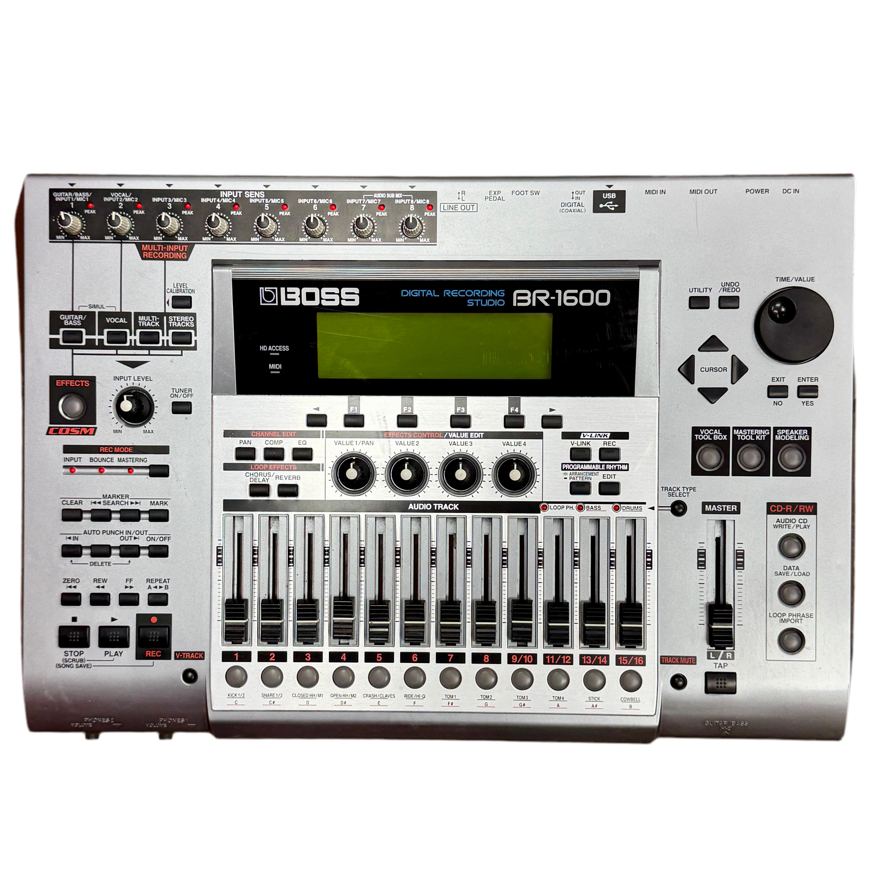 BOSS BR-1600CD Digital Multi Track Recording Studio BOSS BR-1600CD Digital Multi Track Recording Studio
