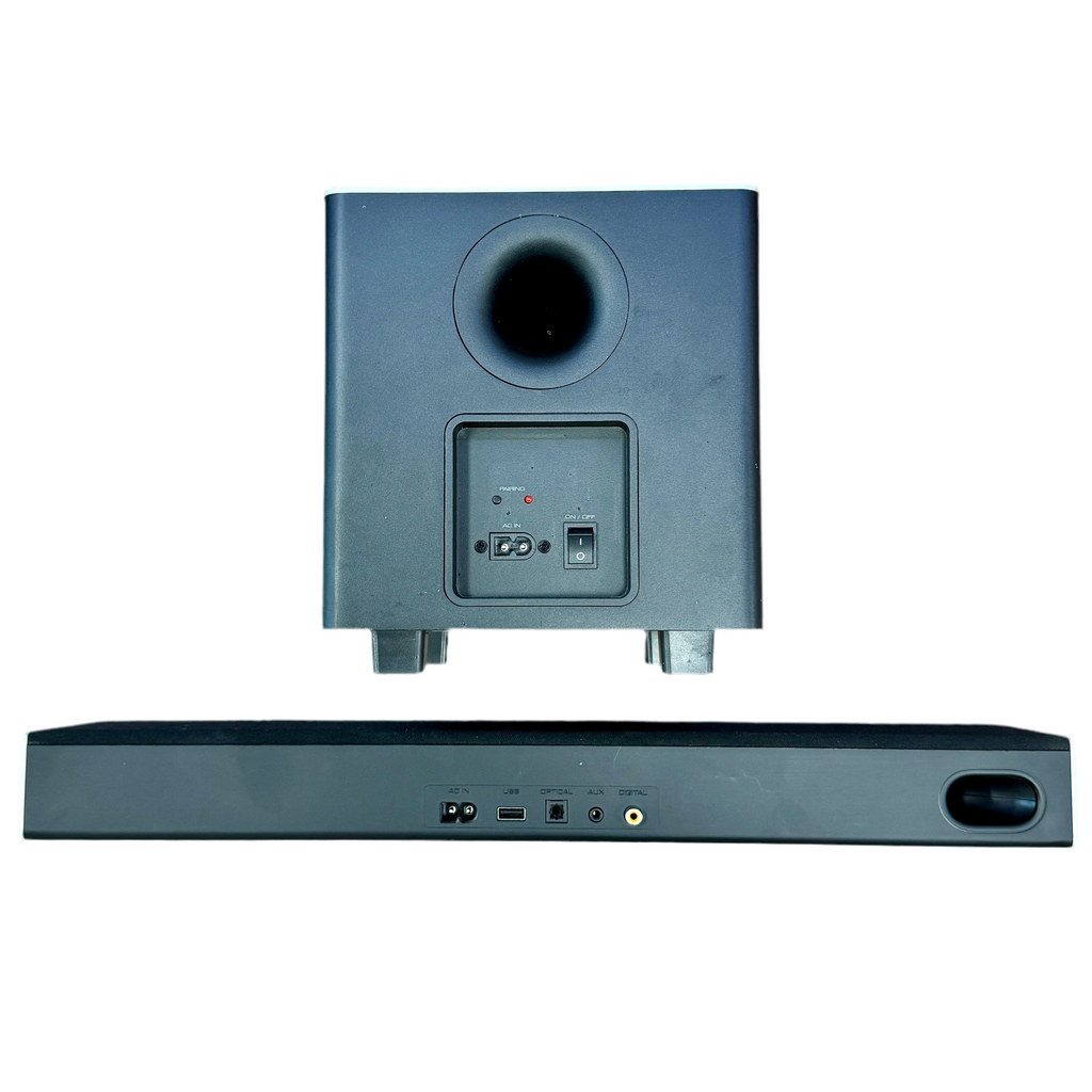 VIZIO 20" 2.1 Channel Sound Bar w/ Wireless Subwoofer & Bluetooth (SB2021n-G6) back