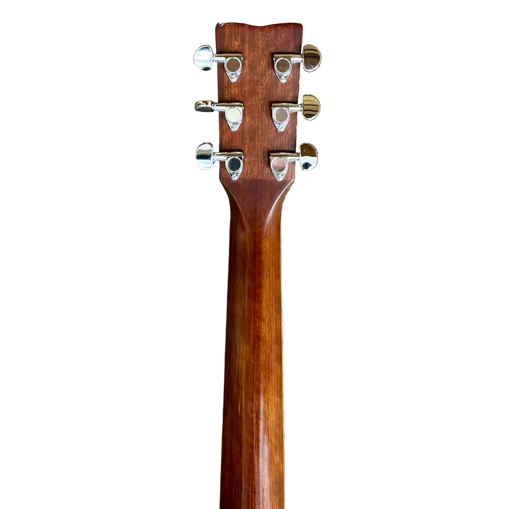 Yamaha FG-TA TransAcoustic Acoustic-Electric Guitar w/ Hard Case tuning pegs