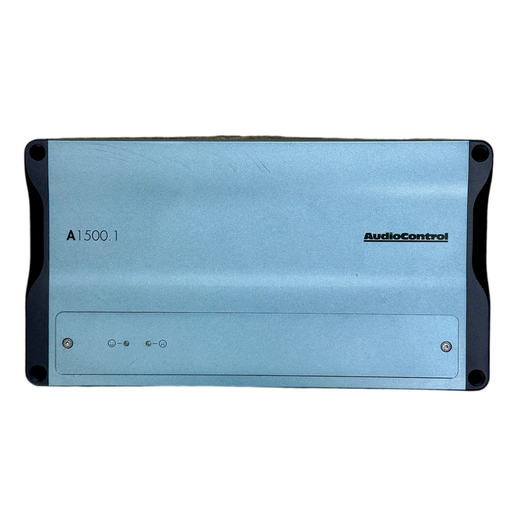 AudioControl Altitude Series A1500.1 1500W Monoblock Amplifier Blue AudioControl amplifier on a white background