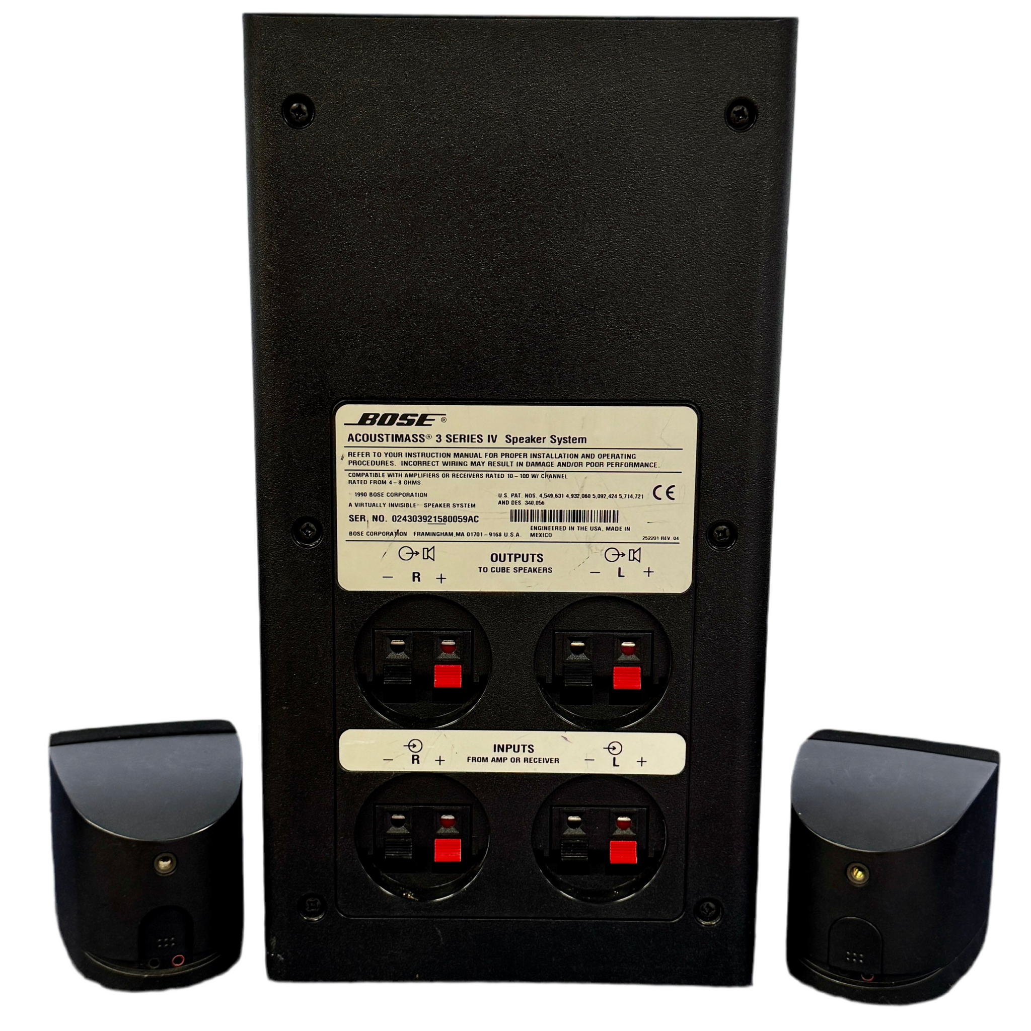 BOSE Acoustimass Series IV Speaker System