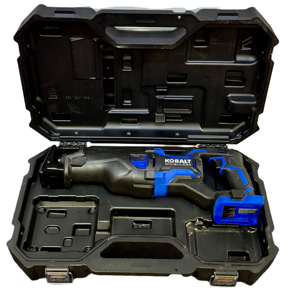 Kobalt XTR 24V Variable Speed Brushless Cordless Reciprocating Saw w/ Battery & Case (124B-03)