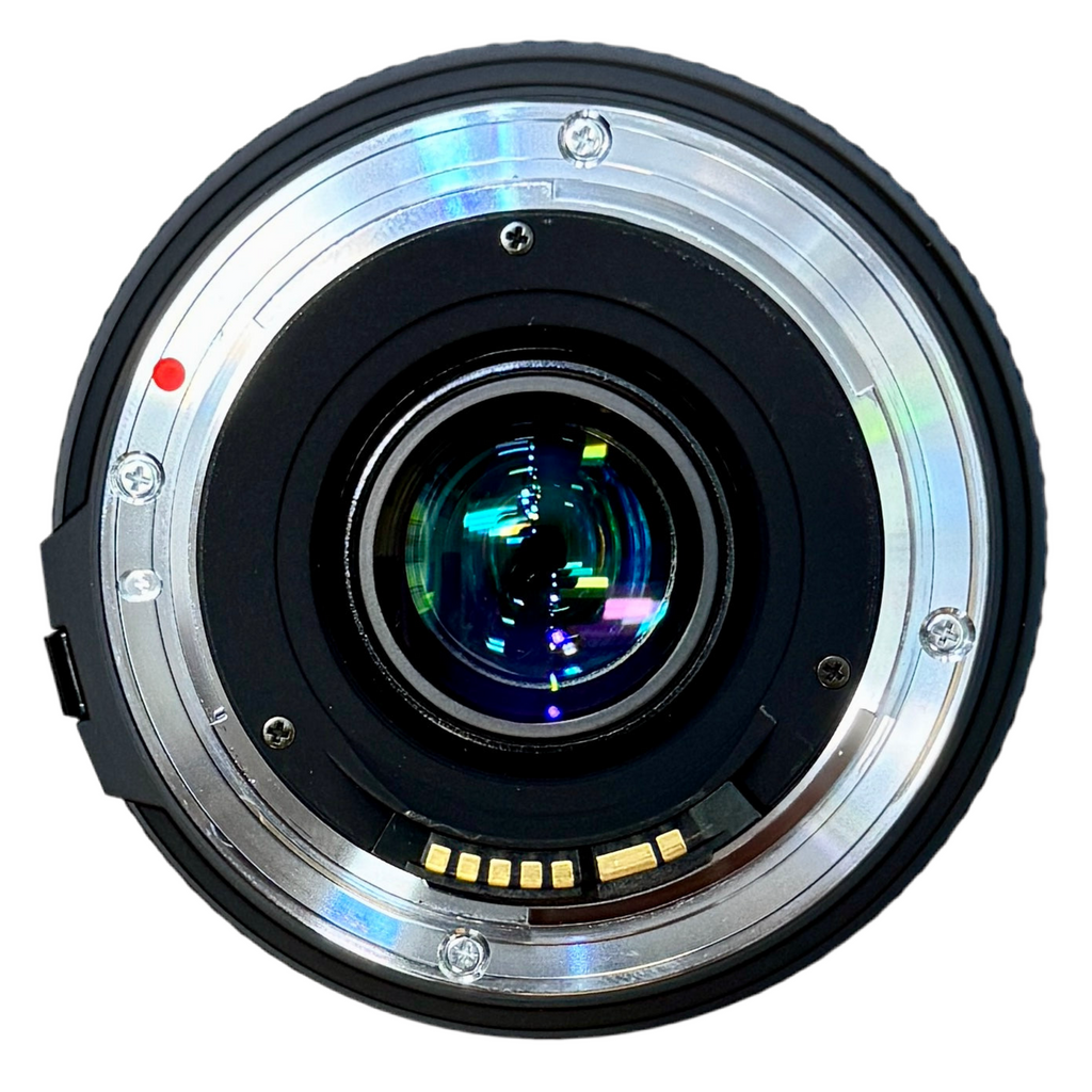 SIGMA Zoom 24-135mm f/2.8-4.5 Camera Lens w/ Front & Rear Caps (Canon) Camera lens on a white background