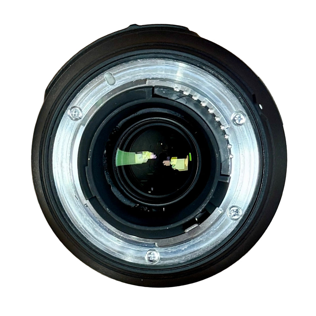 Nikon AF-S VR NIKKOR 70-300mm f/4.5-5.6G IF ED Zoom Camera Lens w/ Front & Rear Caps Camera lens on a wooden surface