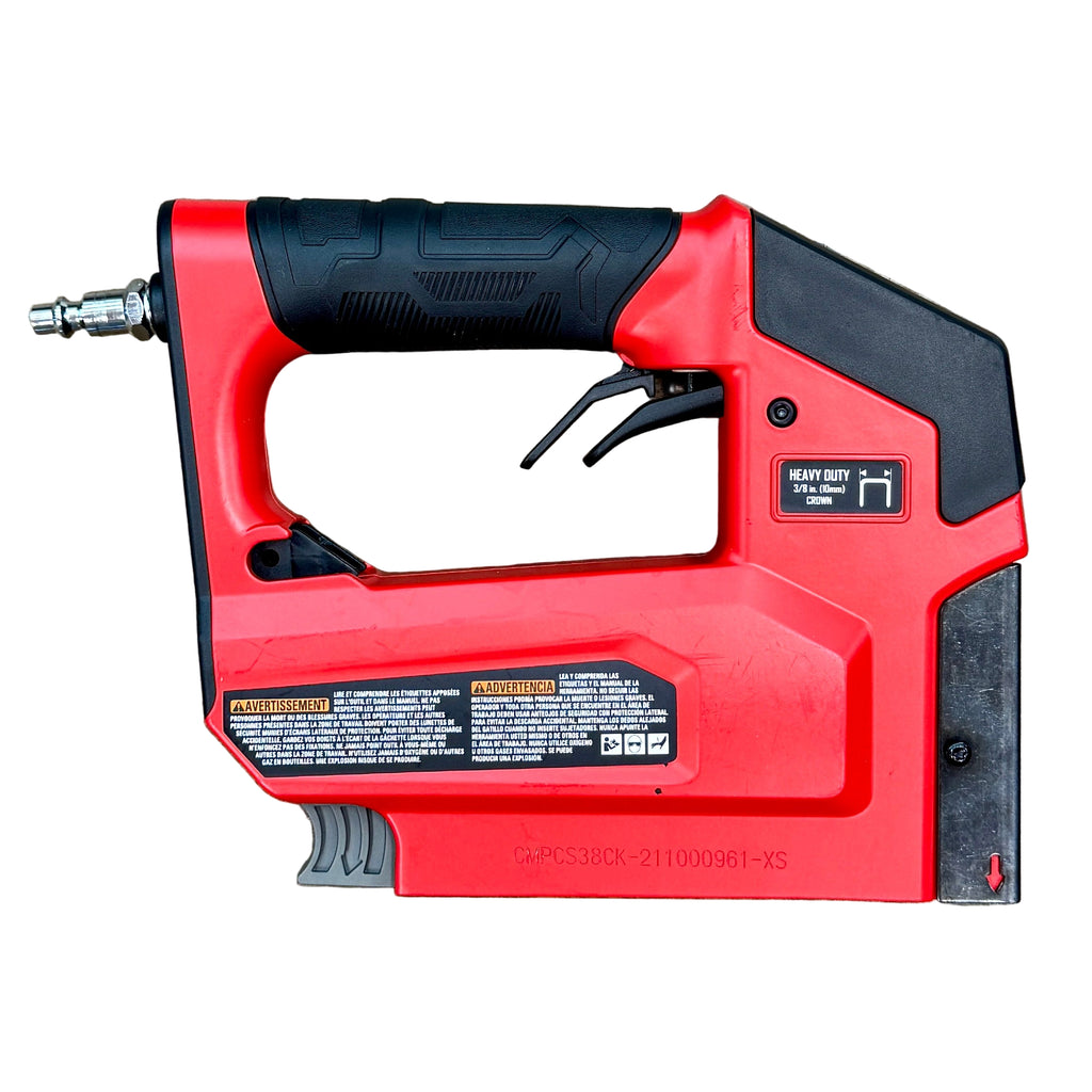 CRAFTSMAN 18-Gauge 3/8" Pneumatic Narrow Crown Finish Stapler (CMPCS38) back