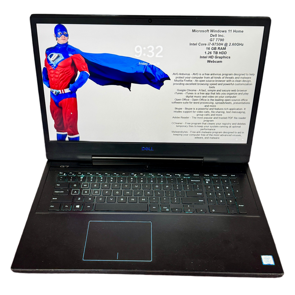 DELL G7 7790 17.3" Gaming Laptop (P40E)