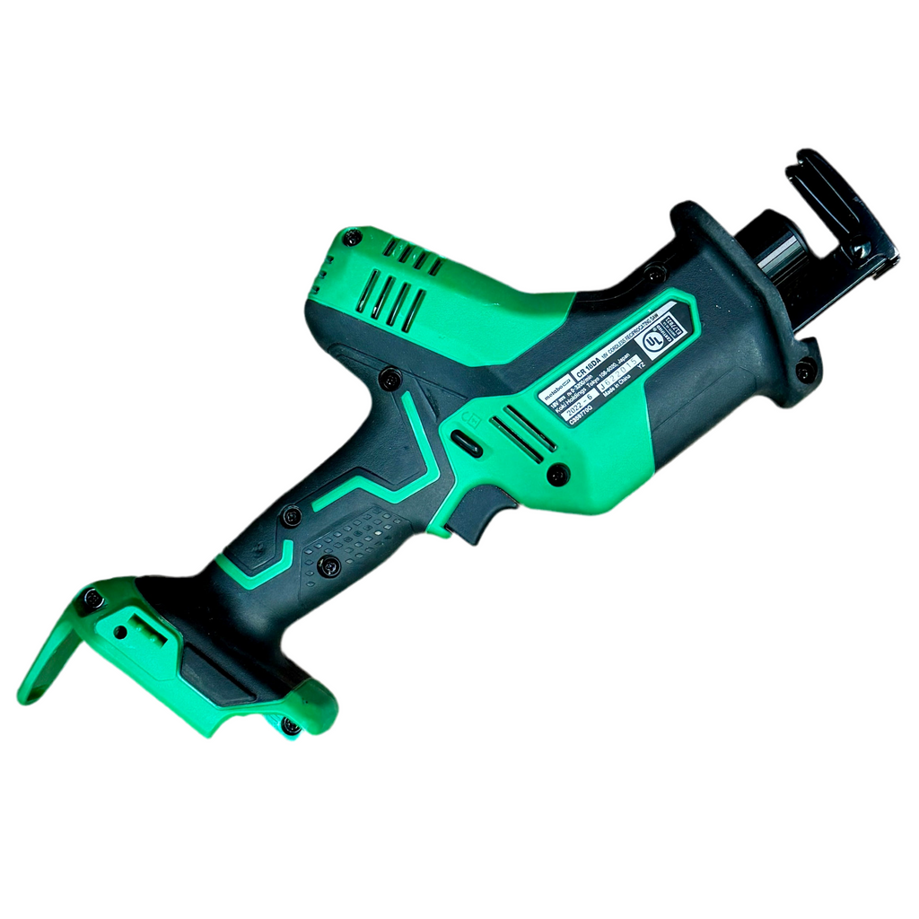 Metabo HPT MultiVolt 18V Variable Speed Cordless Reciprocating Saw w/ Battery (CR18DA) back