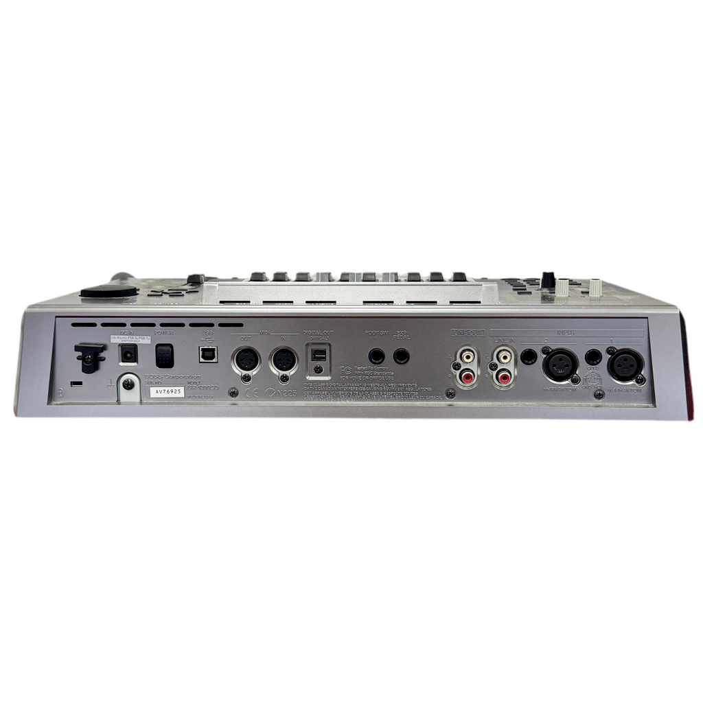 BOSS BR-1200CD Digital Recording Studio back