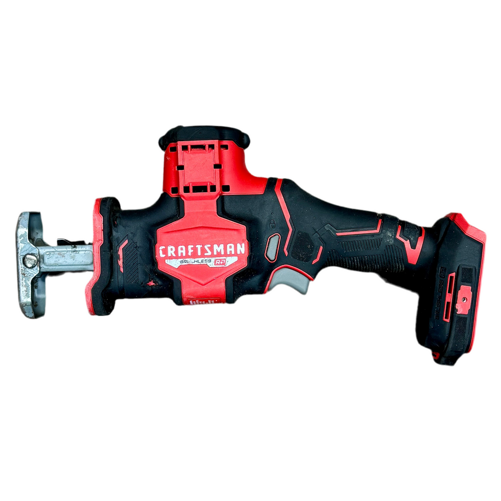 Craftsman reciprocating saw tool on a white background