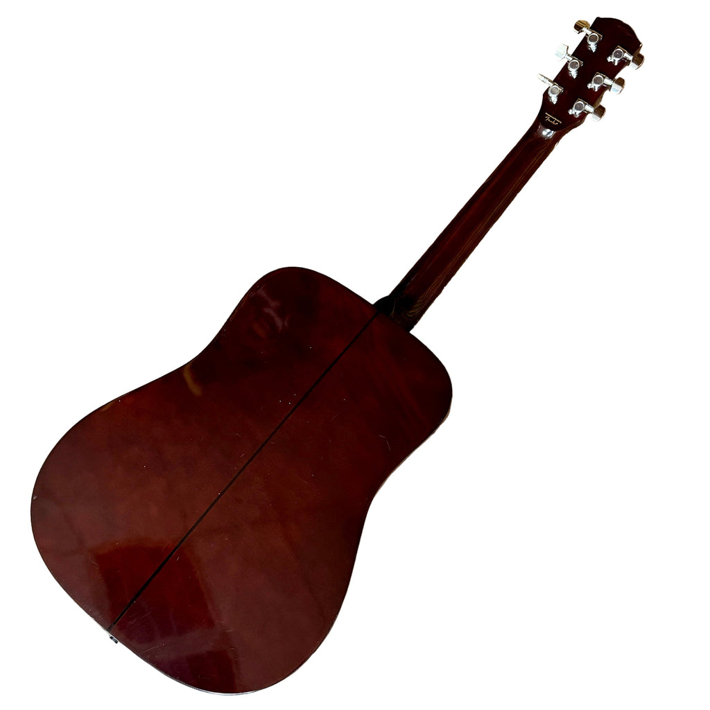 Fender Squier 093-0315-021 Acoustic Guitar Acoustic guitar on a wooden floor