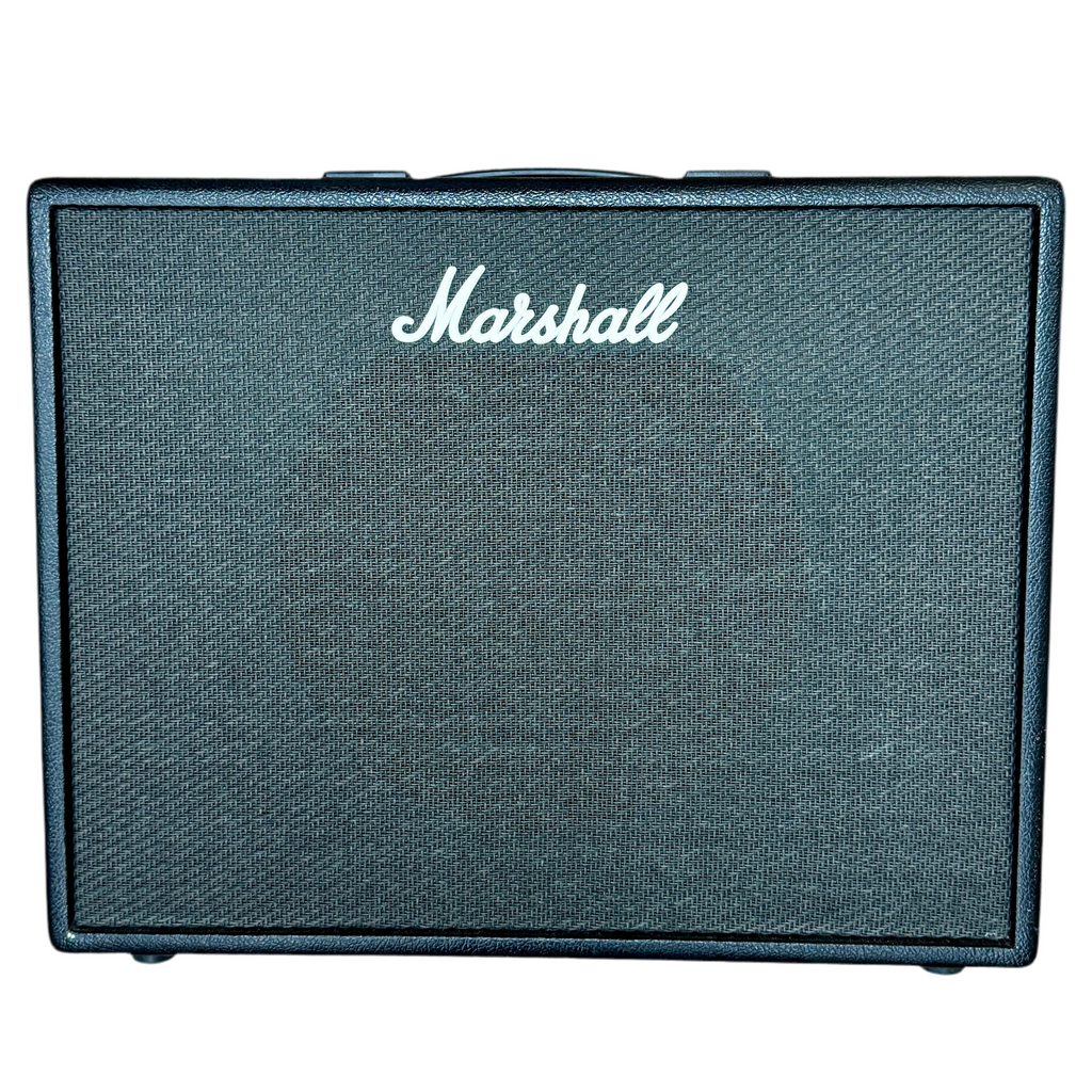 Marshall CODE 50 Guitar Combo Amplifier Marshall guitar amplifier cabinet on a white background