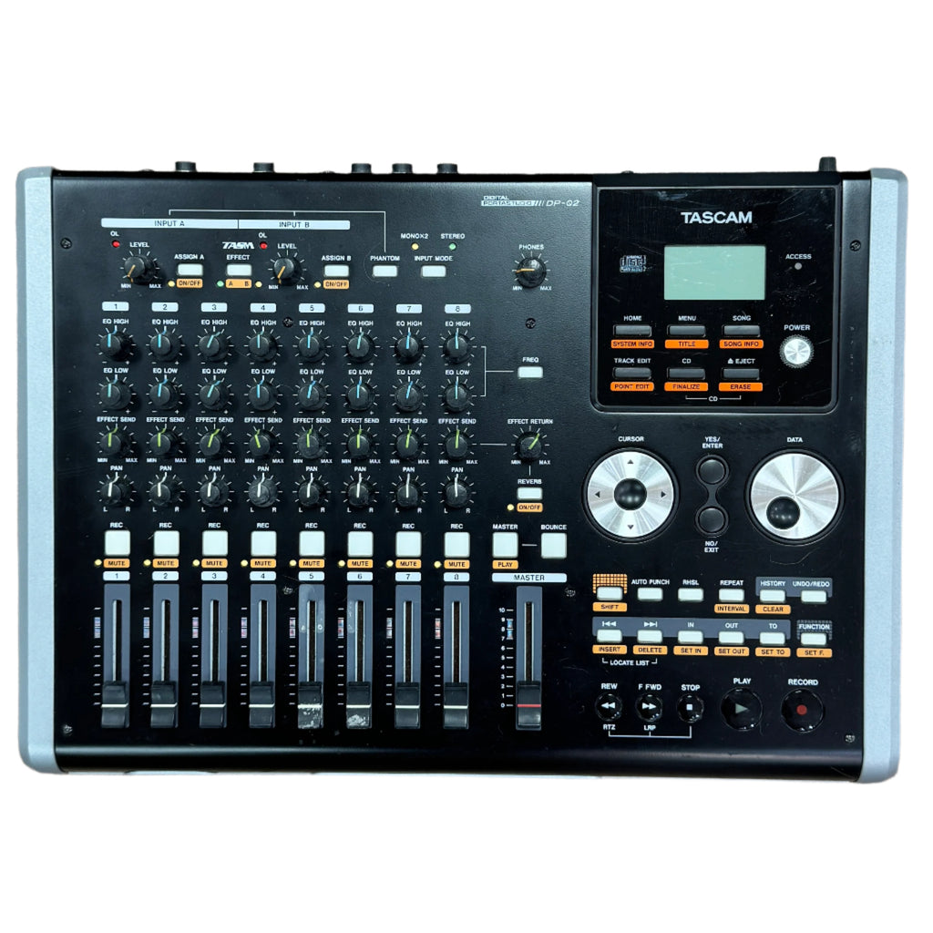 TASCAM DP-02 8-track Digital Portastudio with Effects