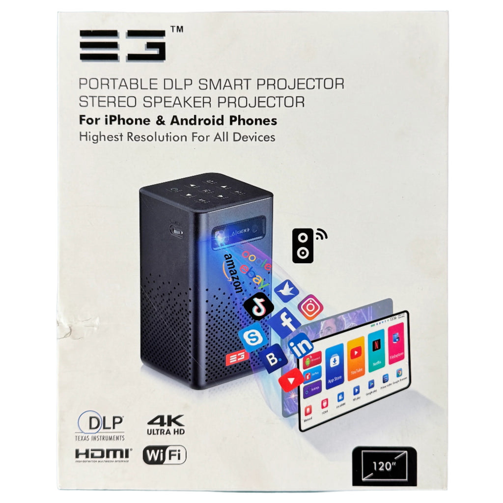 EG Portable DLP Smart Projector (EG10)
