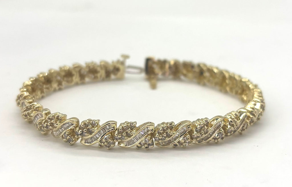 5ctw Diamond Bracelet close