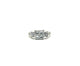14k White Gold 1.50ctw Diamond Quad Ring