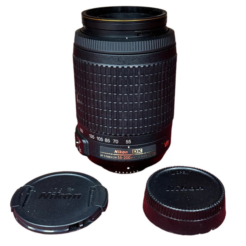 Nikon DX AF-S Nikkor 55-200mm f/4-5.6G ED IF VR Zoom Lens