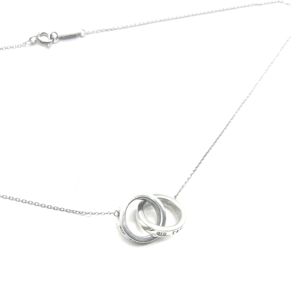 Tiffany and Co .925 Interlocking Circles Necklace full