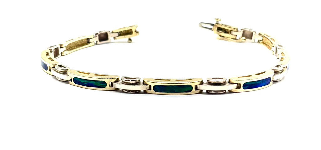 Black Opal Inlay Bracelet