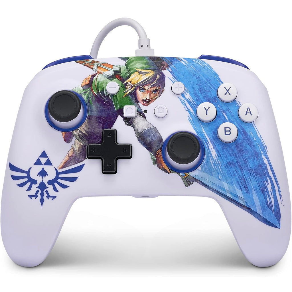 PowerA Enhanced Wired Controller for Nintendo Switch - Master Sword Attack (Zelda)