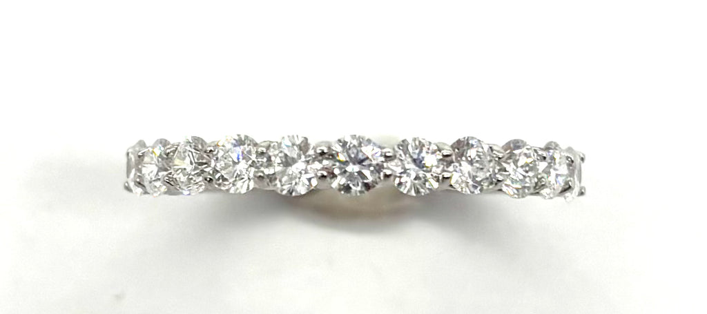 Diamond ring with a white background