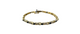 10K Yellow Gold Diamond & Sapphire Infinity Tennis Bracelet