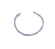 14K Yellow Gold Marquise Tanzanite Tennis Bracelet