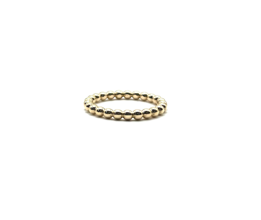 14k Pandora Beaded Band