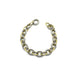 David Yurman .925 Sterling Silver/18K Gold Oval Cable Alternating Link Bracelet David Yurman Sterling Silver and 18k Gold Cable Bracelet