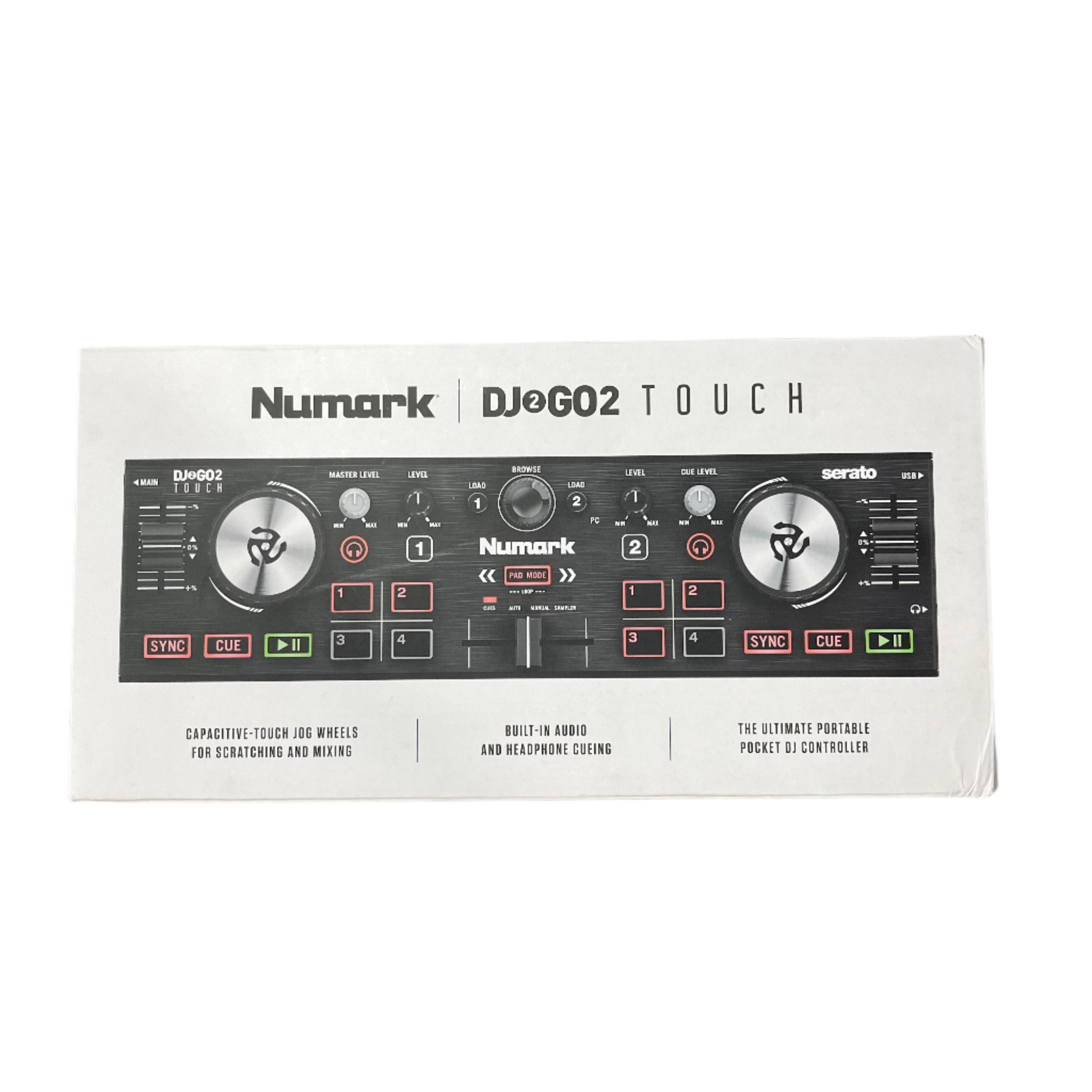 Numark shops DJ2GO2 Touch 2-channel Serato DJ Controller