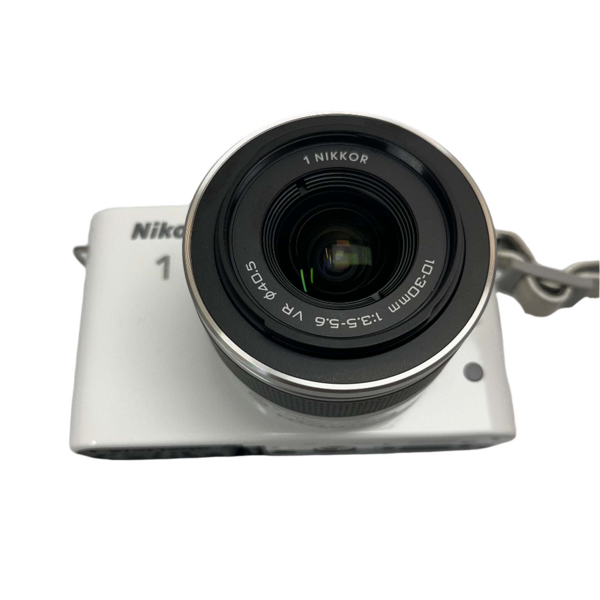 Nikon 1 popular J1 Digital Camera System with 10-30mm Lens (White)