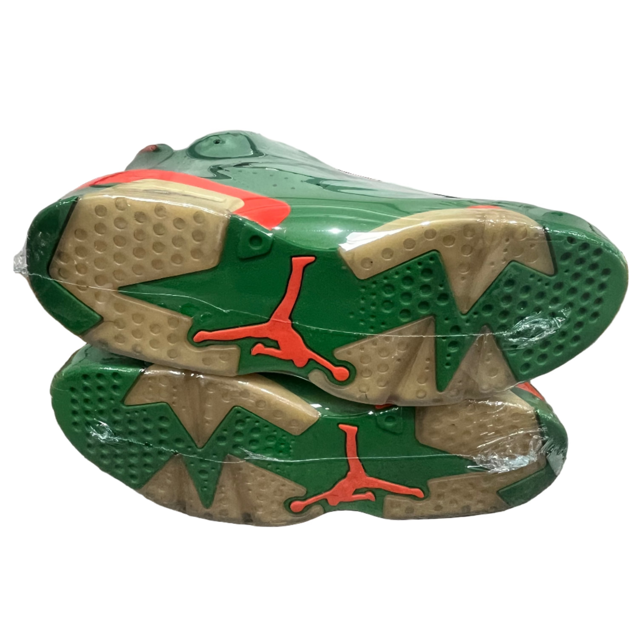 NIKE Men\'s Air Jordan 6 Retro NRG Green Suede Gatorade Shoes Size 10 Review & On-Feet: Air Jordan 6 Retro NRG  main image 3