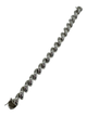 .925 Sterling Silver 21.6G San Marco Bracelet metal bracelet on a white background