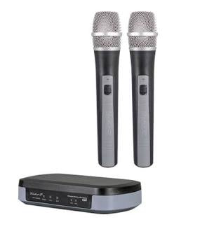 Studio Z 2 Channel UHF Wireless Microphone System (GW-2002)