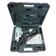 Metabo HP 15 Gauge 2-1/2 Inch Angled Finish Nailer (NT65MA4) Nail gun in a black carrying case on a white background