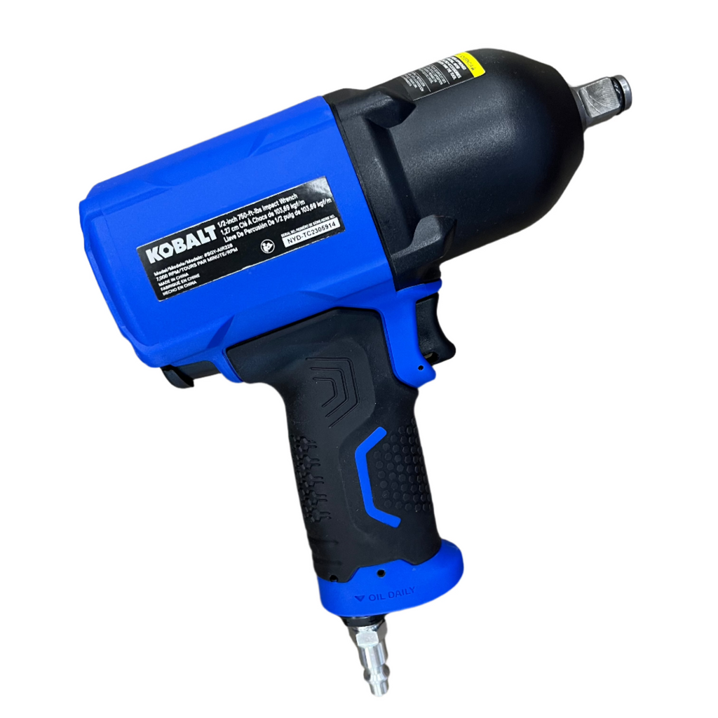 Kobalt 750 Max FT/LB Impact Wrench back