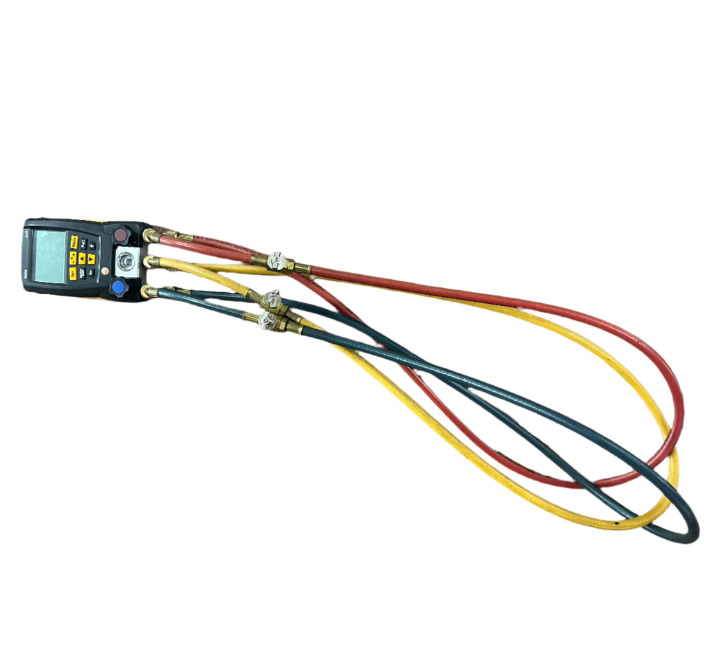 Testo 549 Digital Manifold for HVAC chords