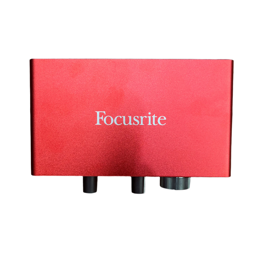 Focusrite Scarlett Solo Audio Interface top